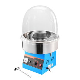 Electric Cotton Candy Machine, 1000W Commercial Floss Maker With Cover, Commercial Cotton Candy Machine w/Stainless Steel Bowl & Sugar Scoop