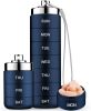 Metal Travel Pill Organizer, Portable 7 Day Vitamin Organizer Stackable, Waterproof 1 Times A Day Pill Box, Large Pill Container