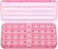 Monthly Pill Organizer, Pill Box Organizer Once a Day, Pill Case for Travel