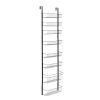Over the Door Pantry Organizer, 9-Tier Pantry Organization and Storage, Heavy-Duty Steel Hanging Spice Rack, Adjustable Wall Seasoning Shelves