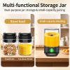 Portable Blender for Holiday Gift Smoothies&Shakes 24oz Insulated Cup Cordless, Personal Licuadora Portatil With Stainless Steel, USB-C Rechargeable