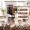 Conical Burr Coffee Grinder with Digital Display for Home & Commercial
