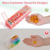 Extra Large Weekly Pill Organizer 2 Times a Day, XXL Pill Box 7 Day with AM PM Large Compartments