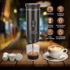 3-in-1 Portable Espresso Machine Cordless Self-Heating Coffee Maker with 7500mAh Battery 20Bar Pressure Anti-Dry Burn Fit for Ground Coffee/NS/DG Caps