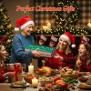 12 Pack Christmas Decorations Outdoor, Twinkling Big Star Solar Christmas Lights with 180 Bright LED and 10 Lighting Modes