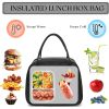 waterproof and insulated lunch box bag, large capacity portable lunch box bag