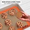 Silicone Baking Mat - Best German Silicone - Non Slip Silicone Baking Sheet, Non Stick Reusable Silicone Mats for Baking, Oven Liner