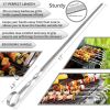 Skewers - 17" Kabob Skewers for Grilling