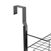 Over the Door Pantry Organizer, 9-Tier Pantry Organization and Storage, Heavy-Duty Steel Hanging Spice Rack, Adjustable Wall Seasoning Shelves