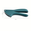 No need to peel! Stainless steel manual garlic press, household garlic mash grinder, kitchen effortless garlic squeezing tool
