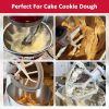 Flex Edge Beater for Tilt-Head Stand Mixer Auto-Scrape Silicone