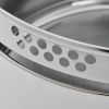 3 qt Induction Compatible Stainless Steel Saucepan with Lid