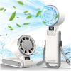 Upgraded Portable Handheld Fan with 60Â°F Ice Cooling, Up tp 12Hrs Personal Fans Portable Rechargeable