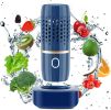 Fruit and Vegetable Purifier Cleaner Washing Machine Capsule Shape Disinfection OH-ion Purification Technology for Cleaning Veggie Grains Rice Meat Se
