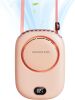 Portable Neck Fan, Mini Small Personal Handheld Fan USB Rechargeable 3 Speed for Girls Boys Woman Eyelash Travel Home Office Outdoor