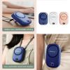 Portable Neck Fan, Mini Small Personal Handheld Fan USB Rechargeable 3 Speed for Girls Boys Woman Eyelash Travel Home Office Outdoor