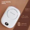 Portable Neck Fan, Mini Small Personal Handheld Fan USB Rechargeable 3 Speed for Girls Boys Woman Eyelash Travel Home Office Outdoor