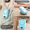 Portable Neck Fan, Mini Small Personal Handheld Fan USB Rechargeable 3 Speed for Girls Boys Woman Eyelash Travel Home Office Outdoor