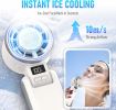 Upgraded Portable Handheld Fan with 60Â°F Ice Cooling, Up tp 12Hrs Personal Fans Portable Rechargeable