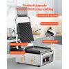 Commercial Panini Grill, 1800W Electric Sandwich Panini Maker, Stainless Steel Sandwichs Press Grill with Handle and Temp Control