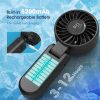 5200mAh Portable Handheld Fans for Travel, High-Speed Motor, Rechargeable Hand Held Fan, 5 Speed,180Â°Foldable, Small Personal Fan