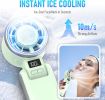 Upgraded Portable Handheld Fan with 60Â°F Ice Cooling, Up tp 12Hrs Personal Fans Portable Rechargeable