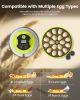Incubator for Hatching Eggs, 18 Eggs Capacity, Incubators with Egg Candler, Automatic Egg Turner, Temperature & Humidity Control